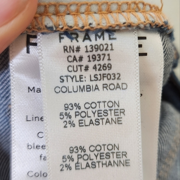 Frame Columbia Road Forever Karlie High-Rise Skinny Jeans 26 - Picture 7 of 10